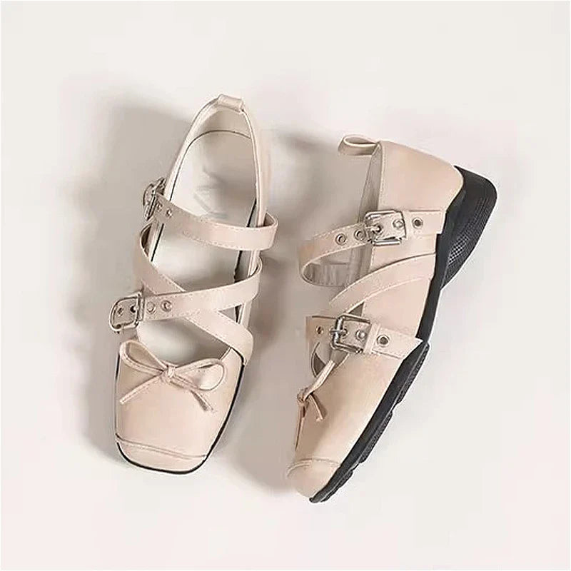 Marveil Strapped Flats