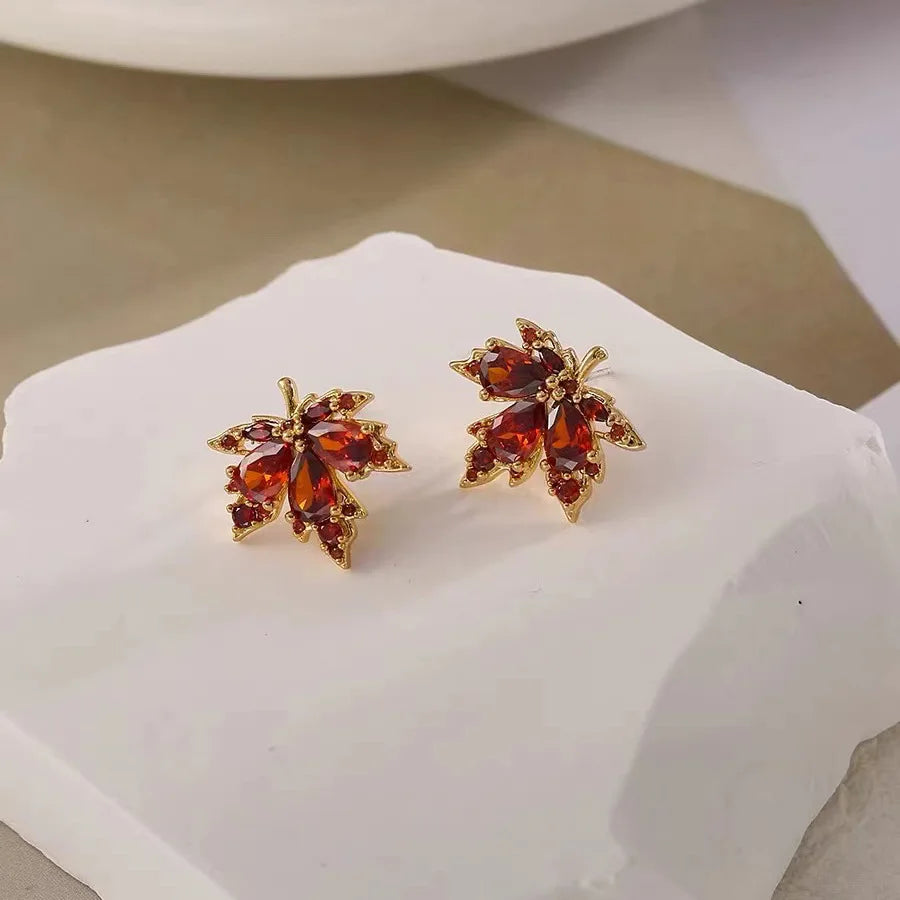 Maple Leaf Earrings