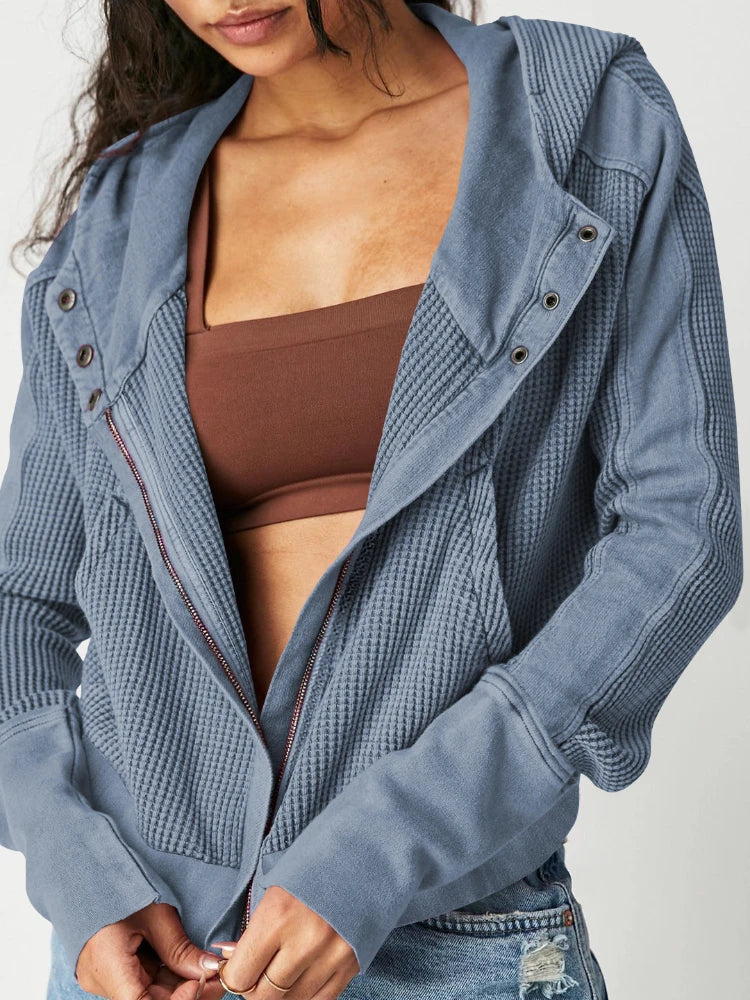 Uptown Waffle Hoodie
