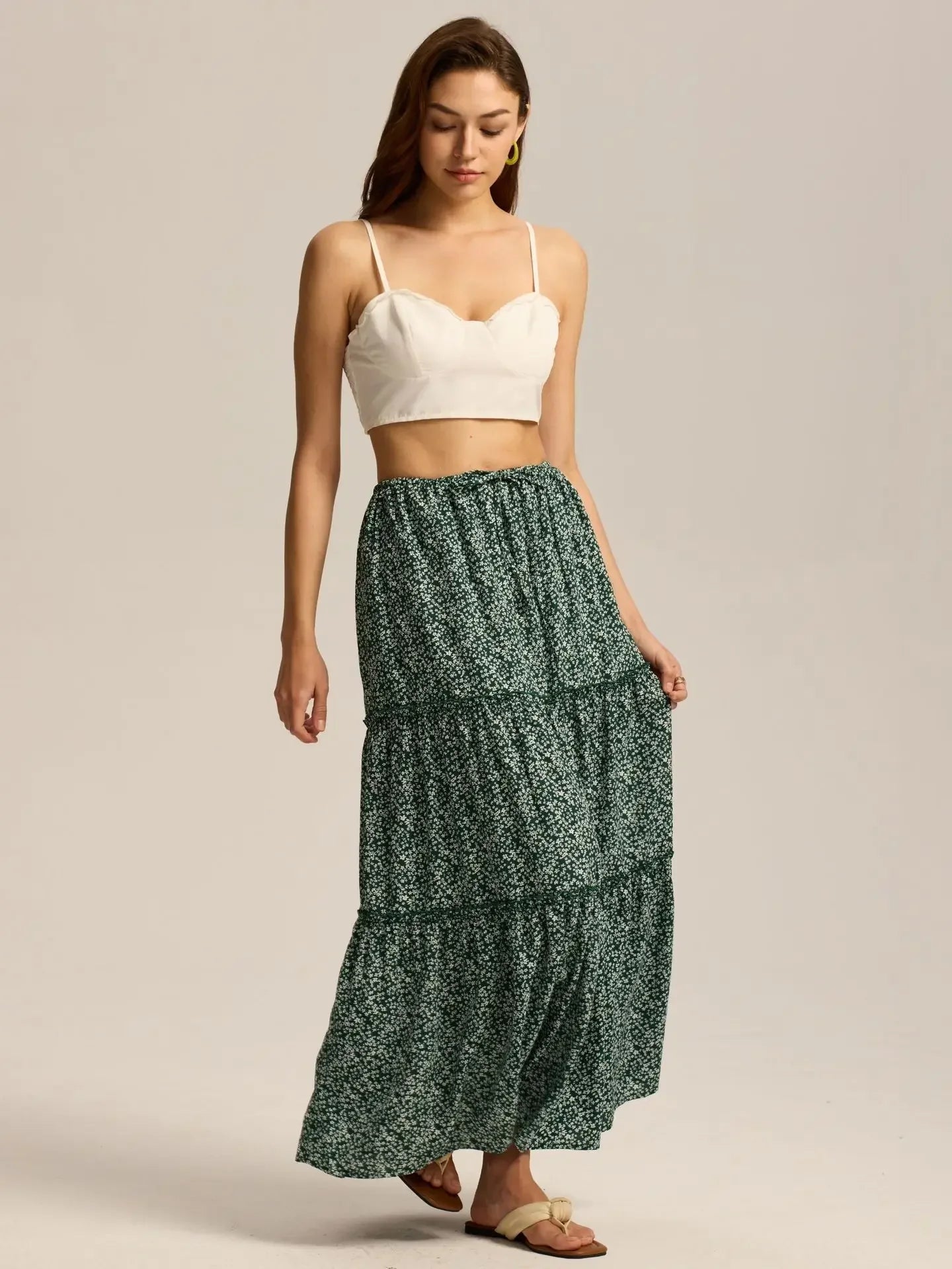 Lorette Meadow Maxi Skirt