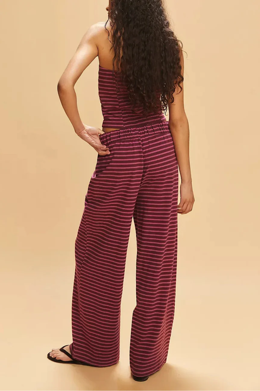 Romena Linen Striped Set