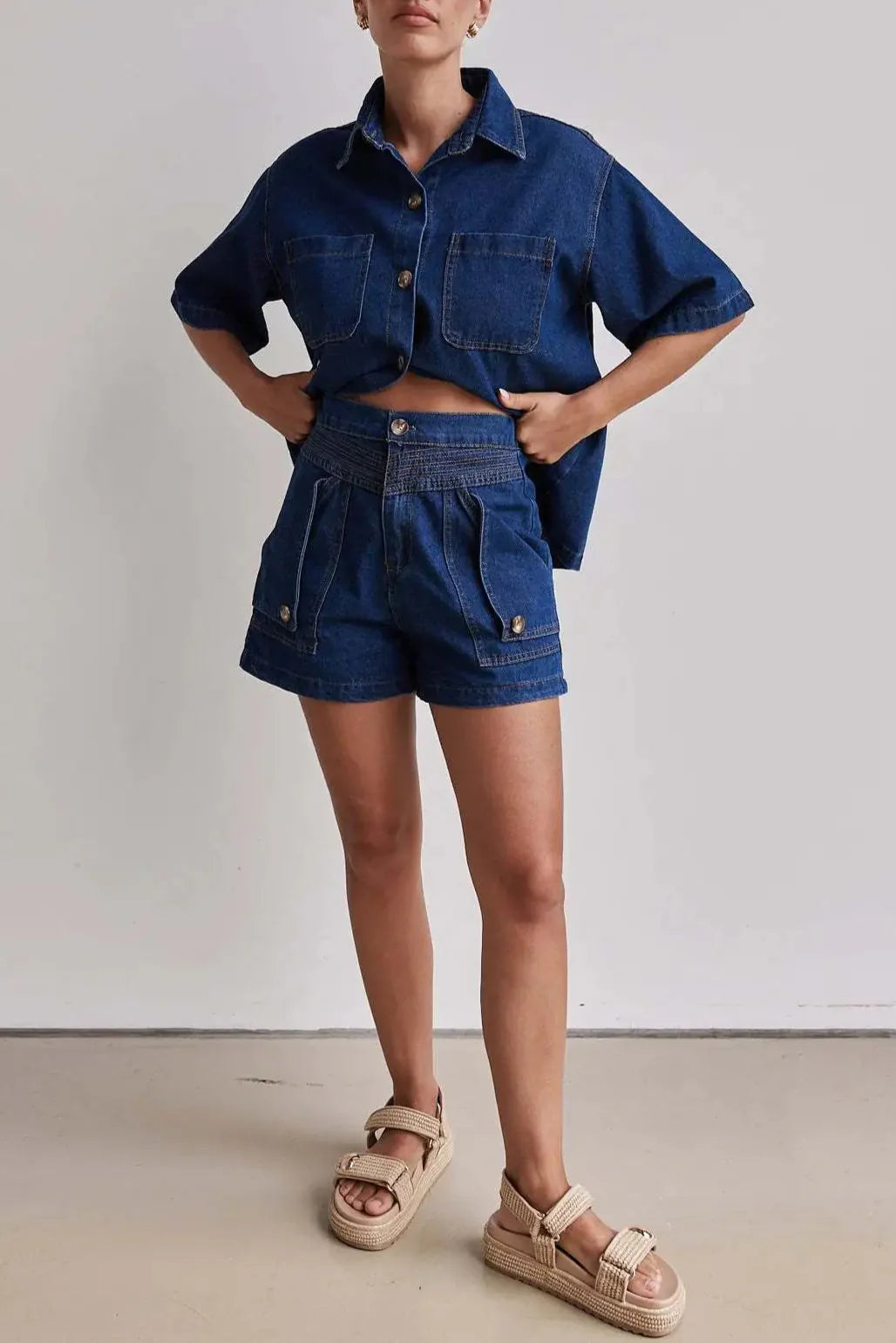 Marais 100% Cotton Denim Set