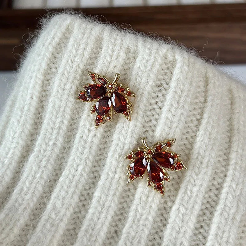 Maple Leaf Earrings