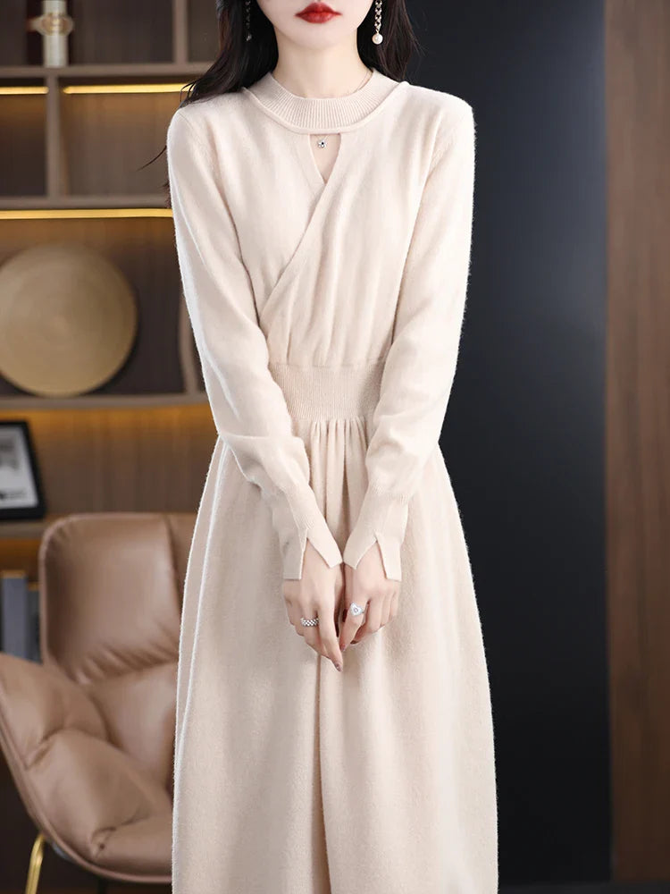 The Astoria Wool Dress