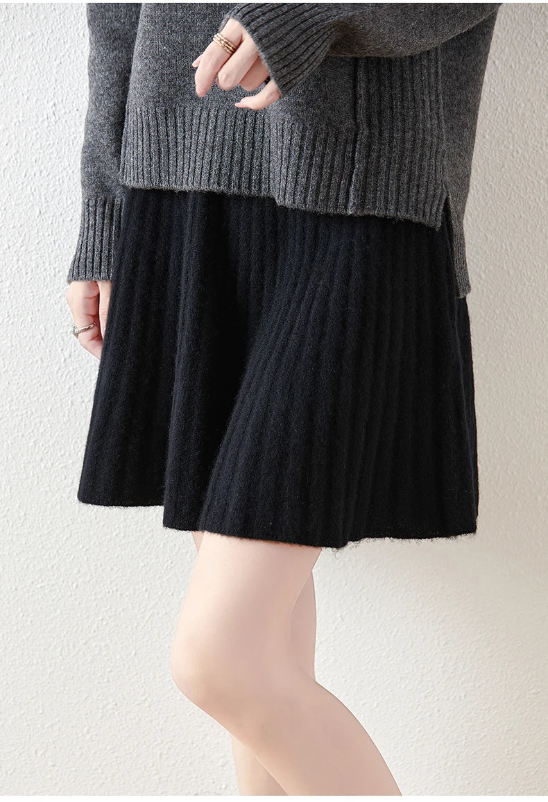Les Coudrées Merino Skirt