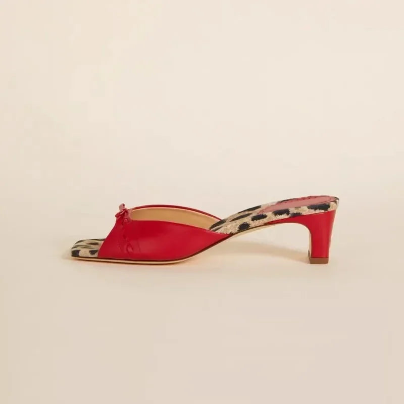 Vinetta Check-In Heel Mules