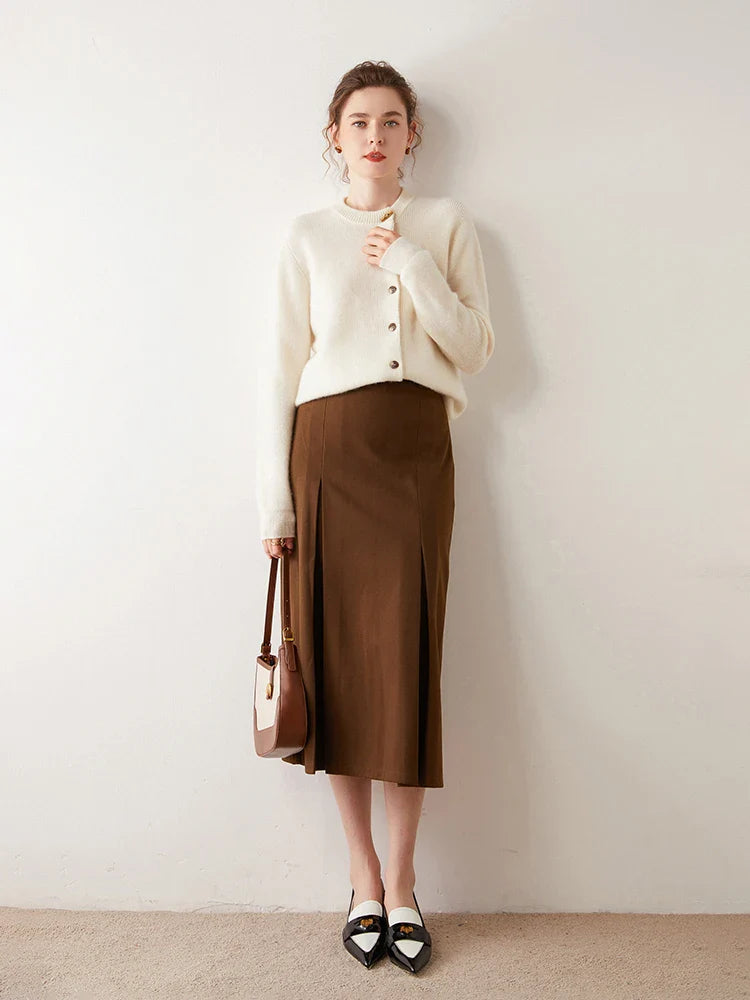 Florence Cashmere Button Cardigan