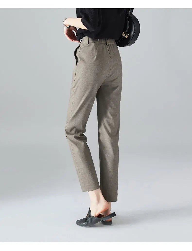 Castello High-Waist Trousers
