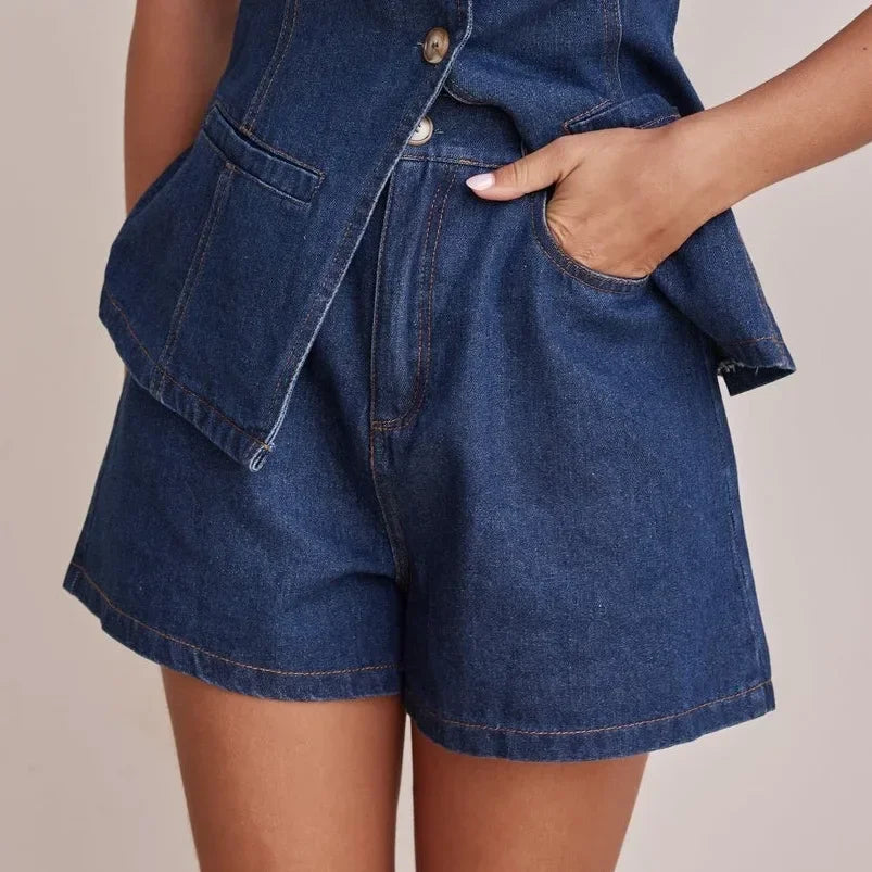 Monroe 100% Cotton Denim Set