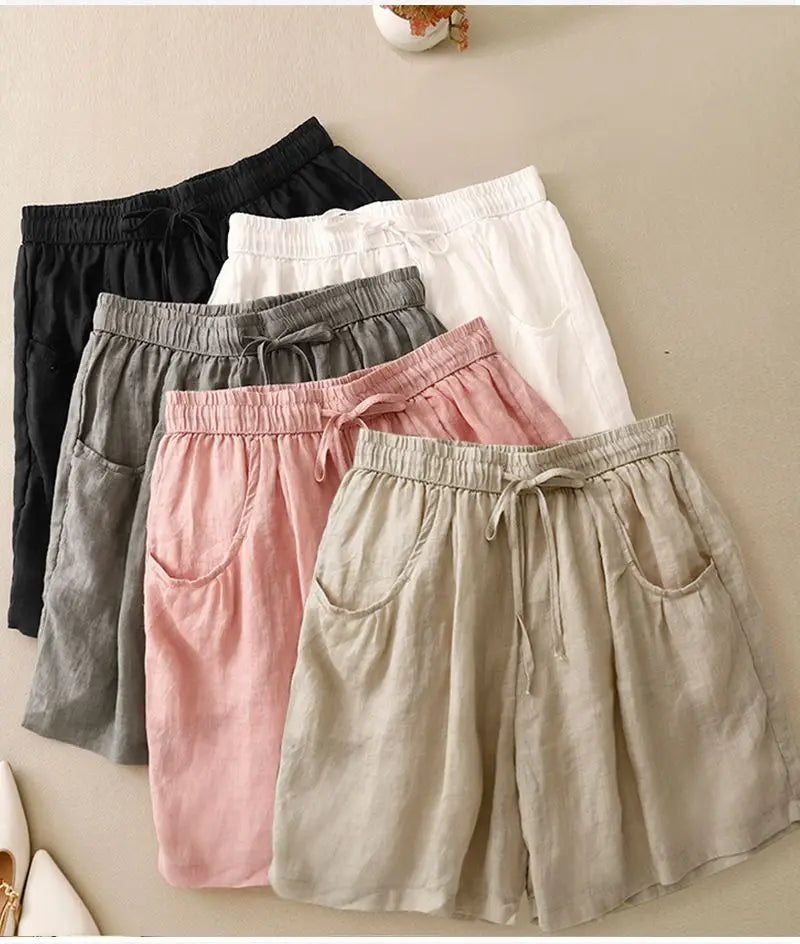 Delaney Soft Drawstring Shorts