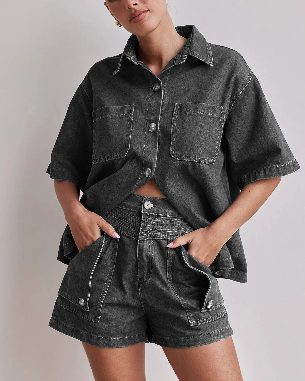 Marais 100% Cotton Denim Set