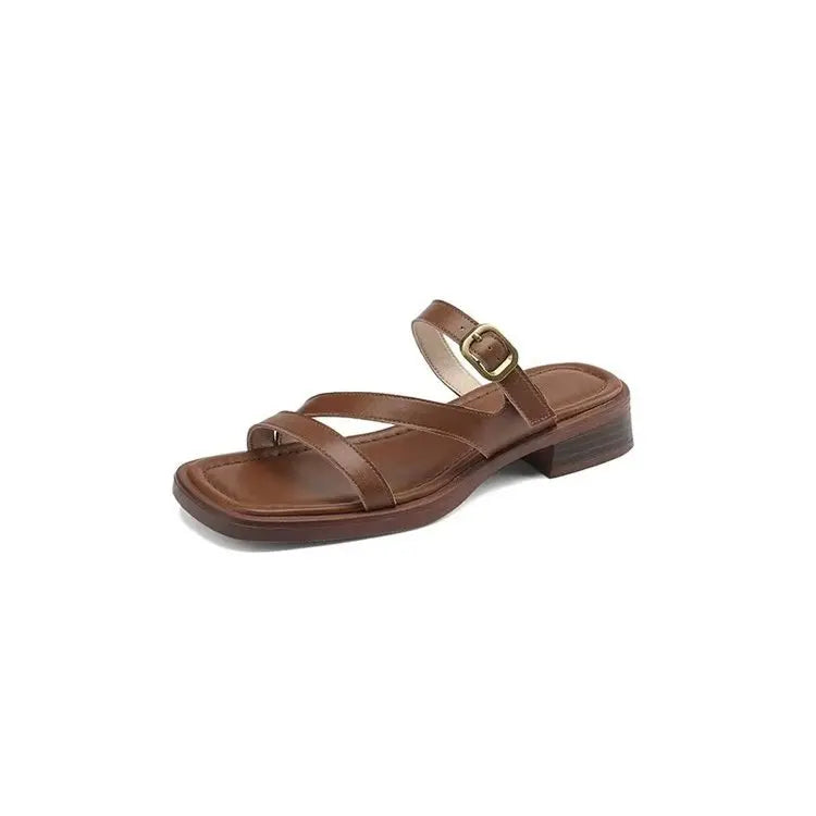 Sola Strap Slide Sandals