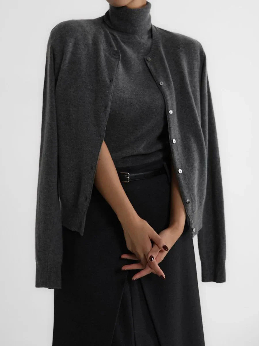 Marenton High-Neck Vest