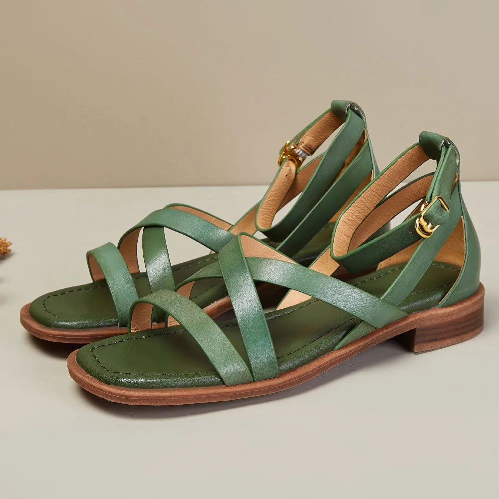 Ravello Crosswalk Orthopedic Leather Sandals