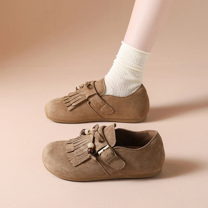 Marlowe Fringe Bead Loafers