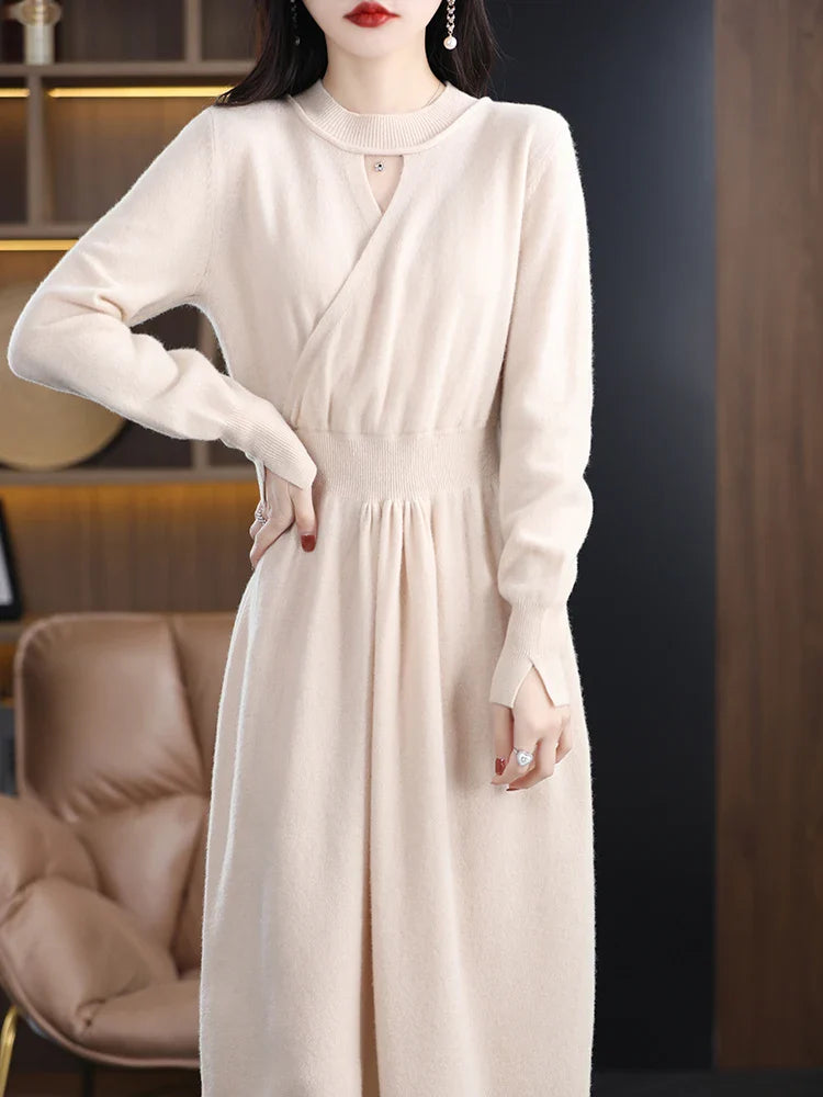 The Astoria Wool Dress