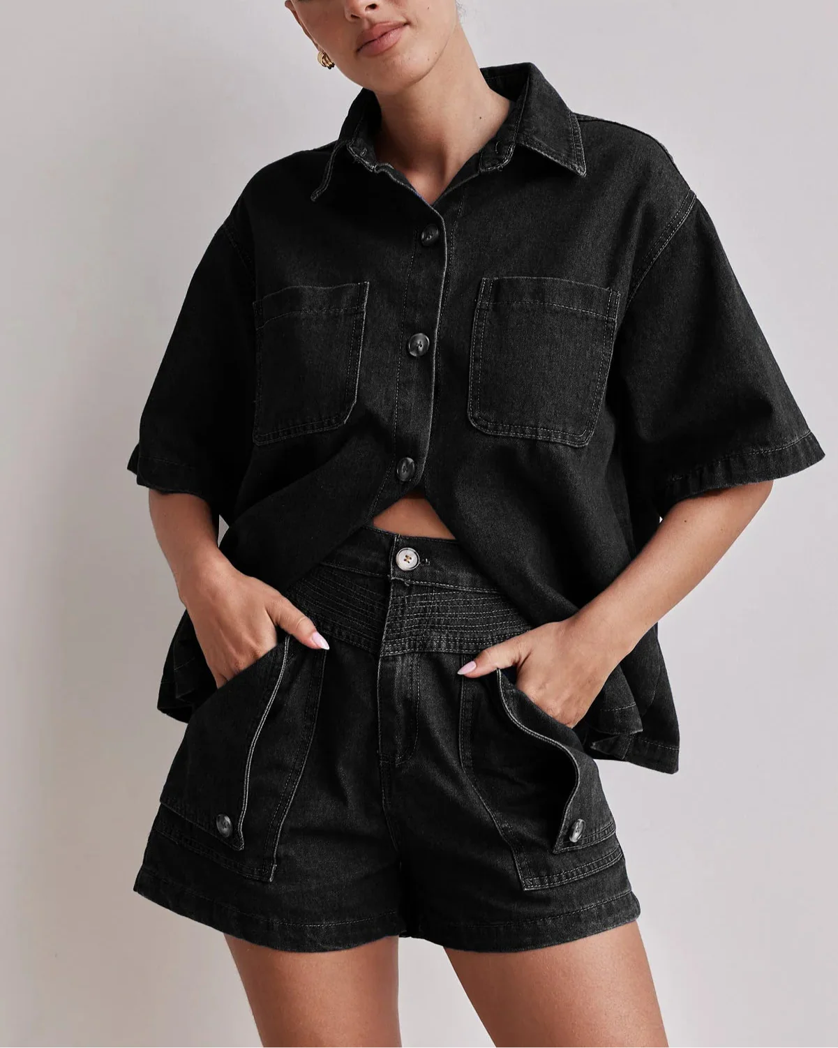 Marais 100% Cotton Denim Set
