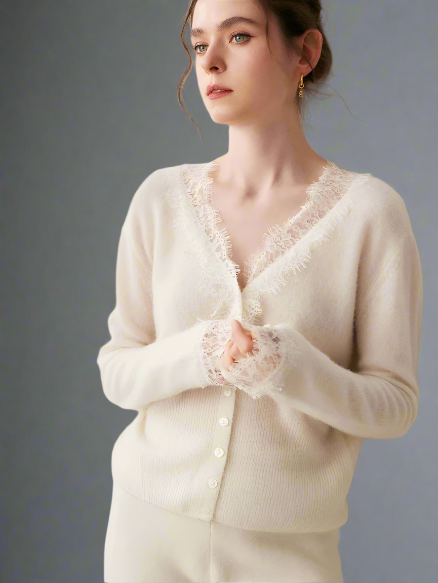 Aurora Lace Cardigan