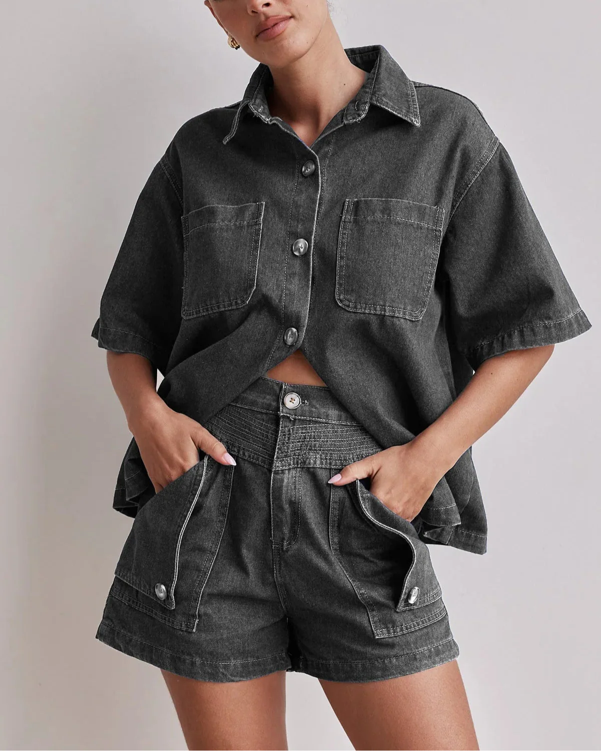 Marais 100% Cotton Denim Set
