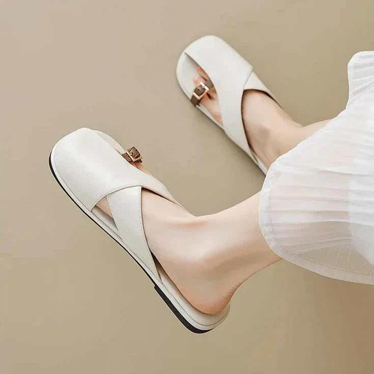 Minimalist Buckle Sandals