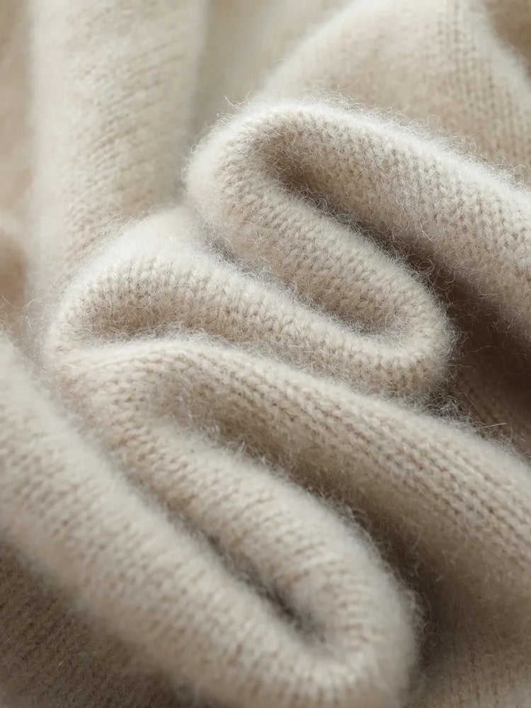 Glädje Classic Cashmere Zipup Hoodie