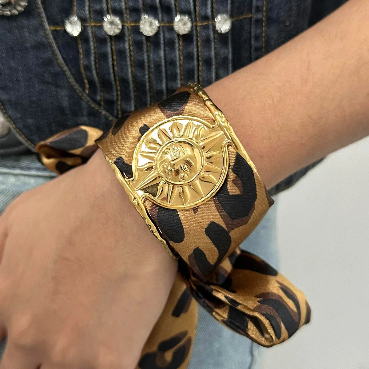 Loe Leopard Silk Bracelet
