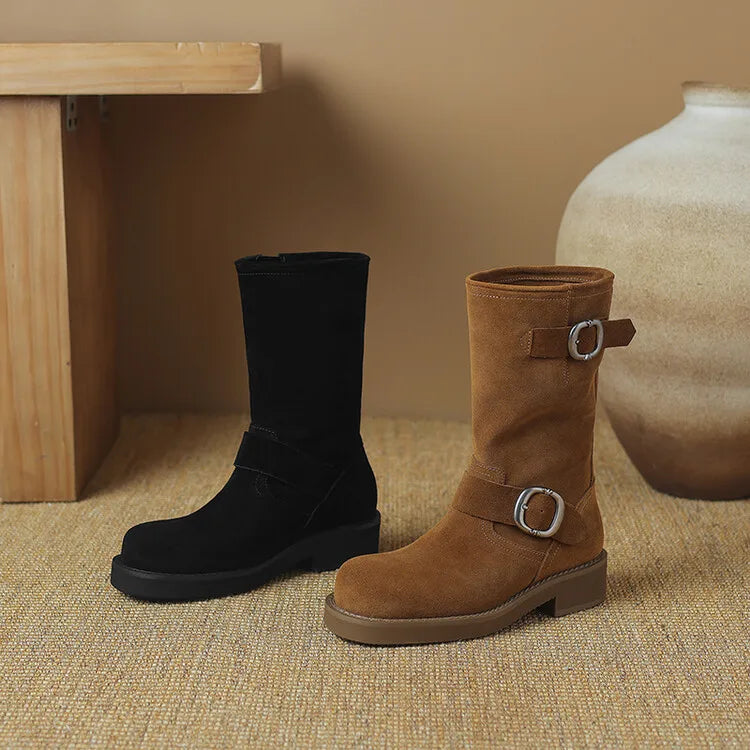 Women's Fair Isle Buckled Tredders