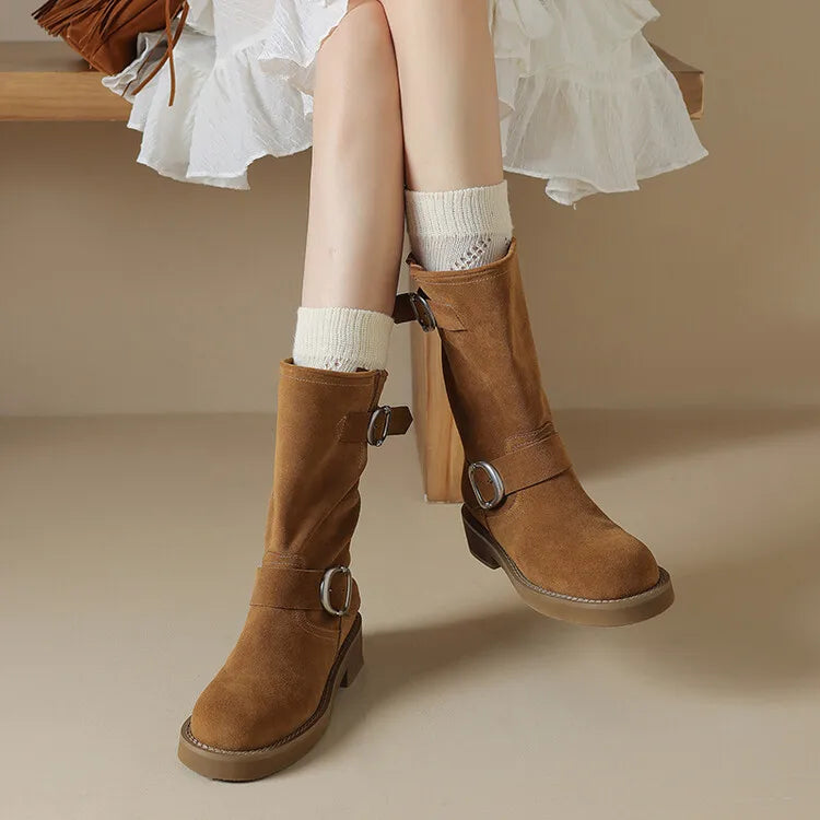 Women's Fair Isle Buckled Tredders