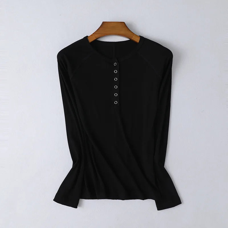 Milano Pop-Button Top