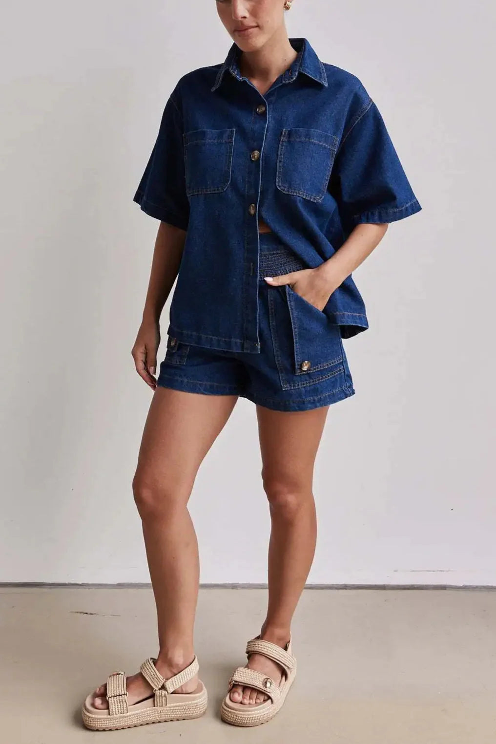 Marais 100% Cotton Denim Set