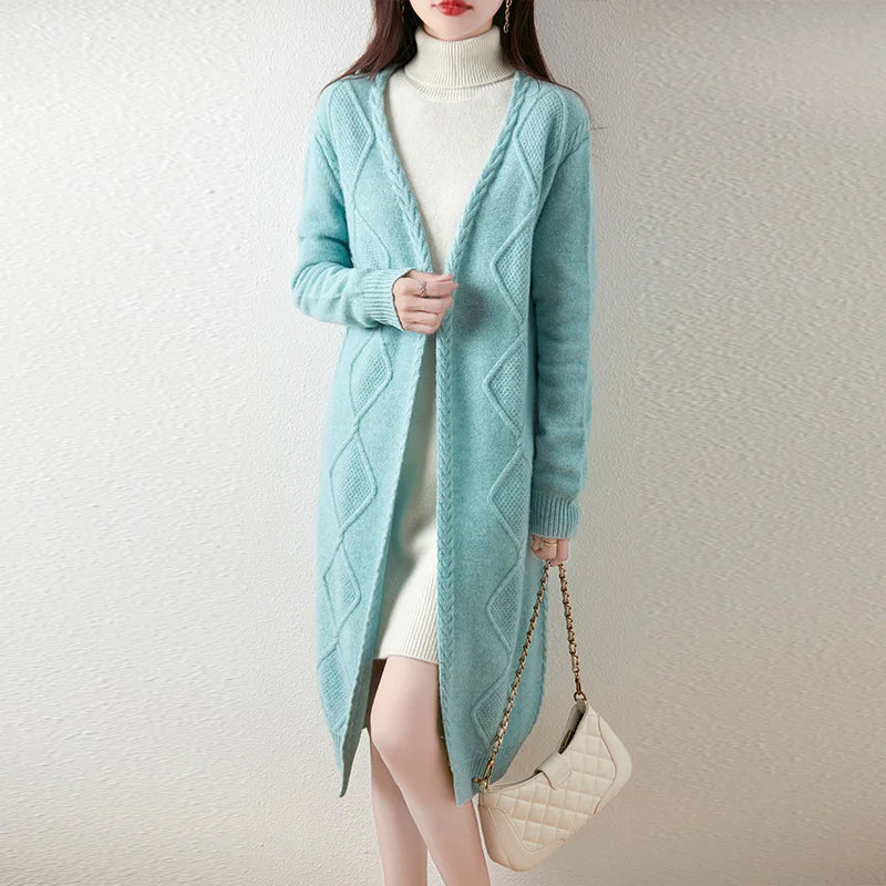 Copenhagen Cable-Knit Cardigan