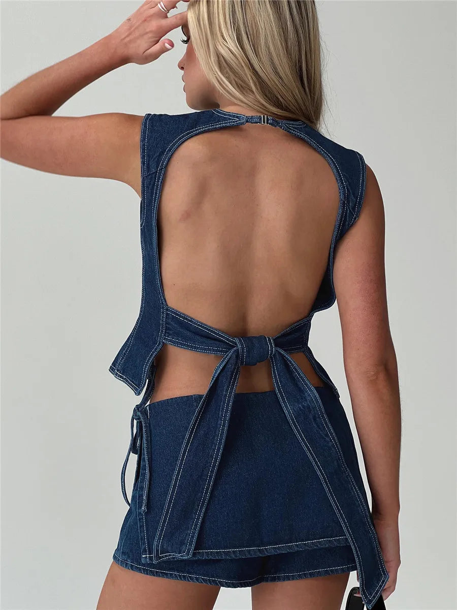 Dakota Pocket Mini Skirt