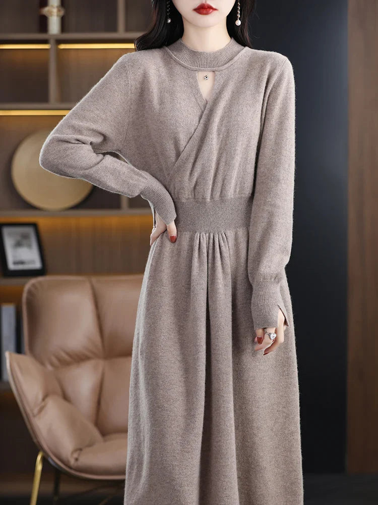 The Astoria Wool Dress