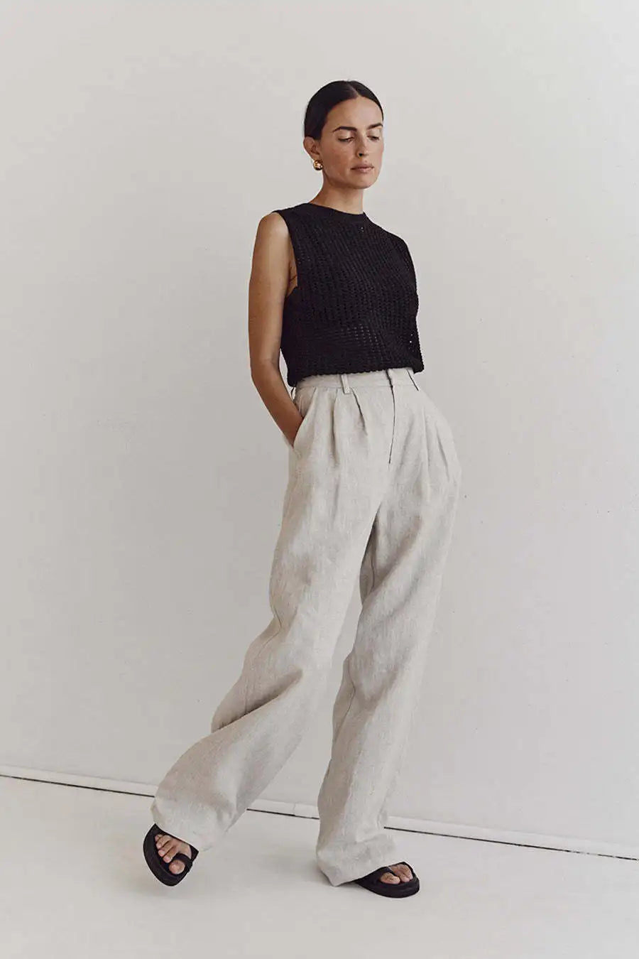 Amalfi Hollow Knit Tank