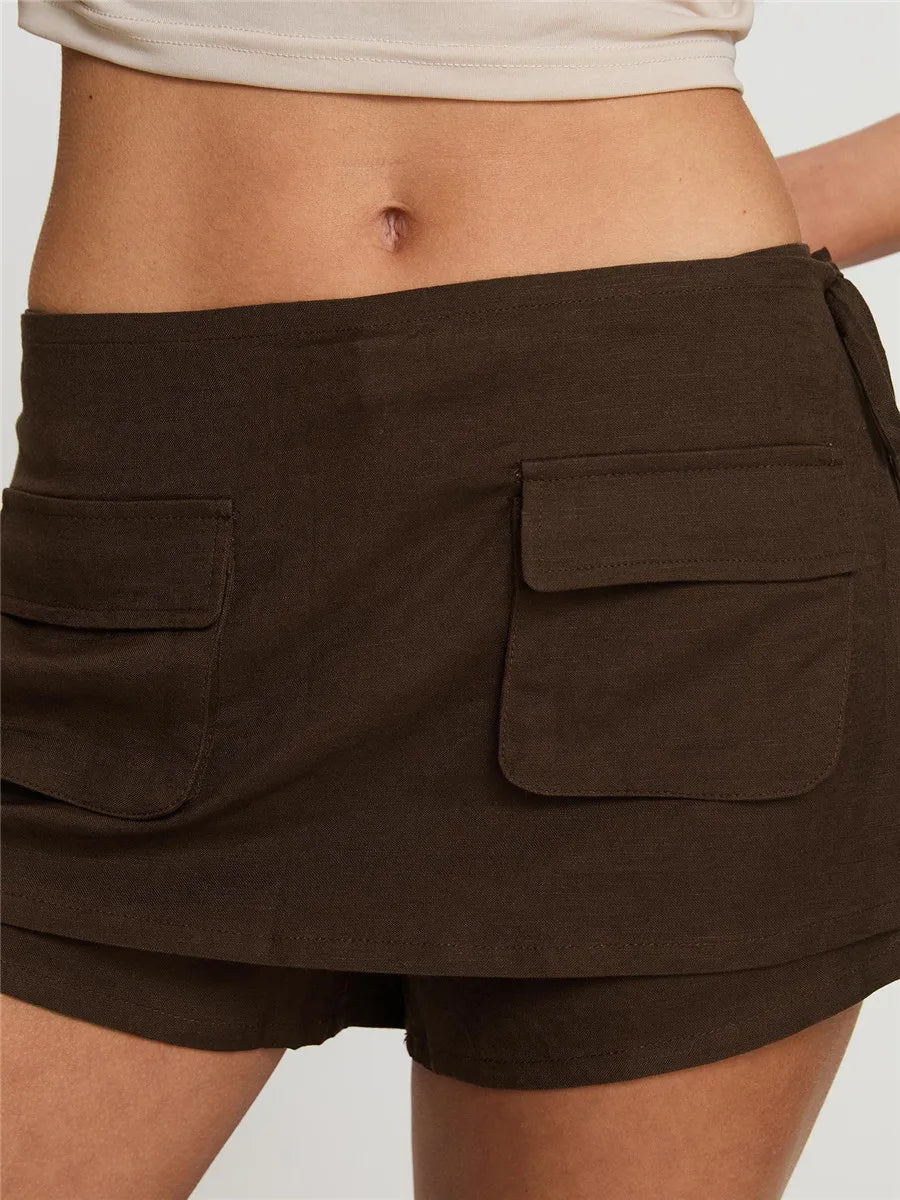 Dakota Pocket Mini Skirt