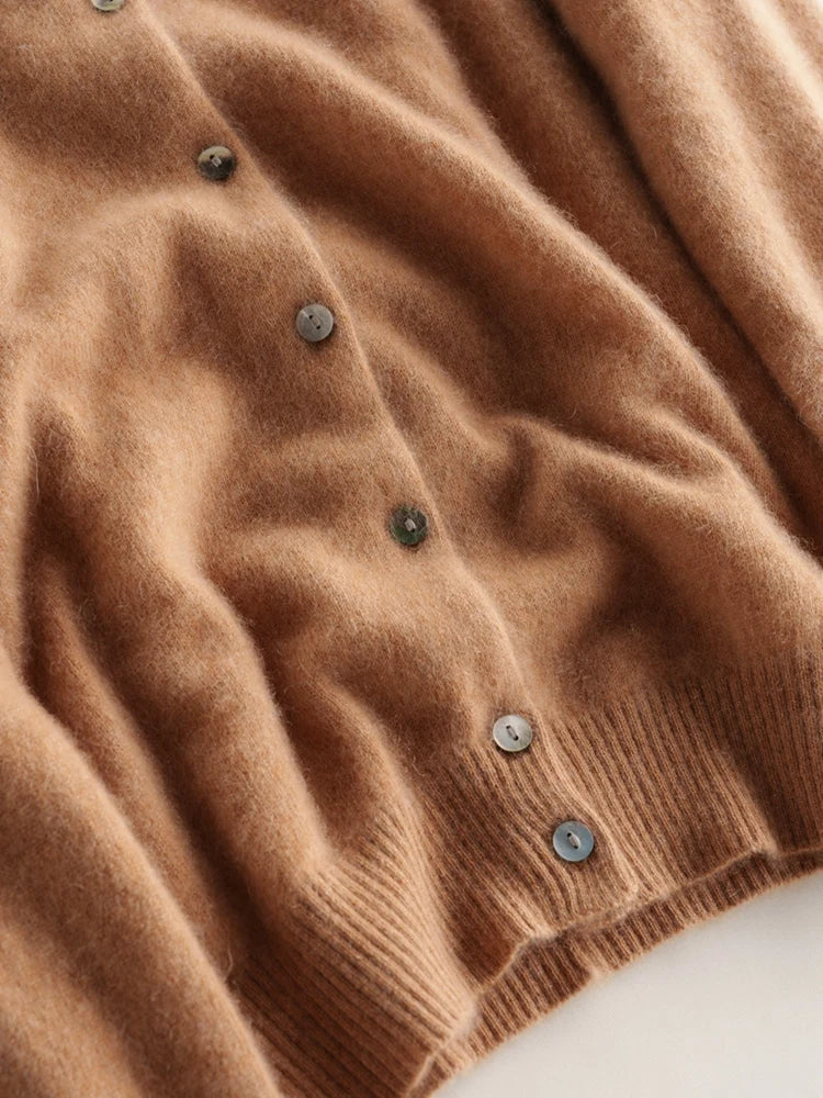 Ashford Cashmere Crew Cardigan