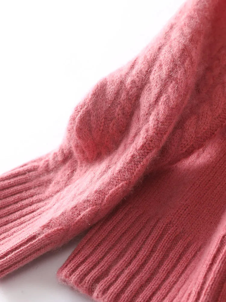 Valentina 100% Merino Turtleneck