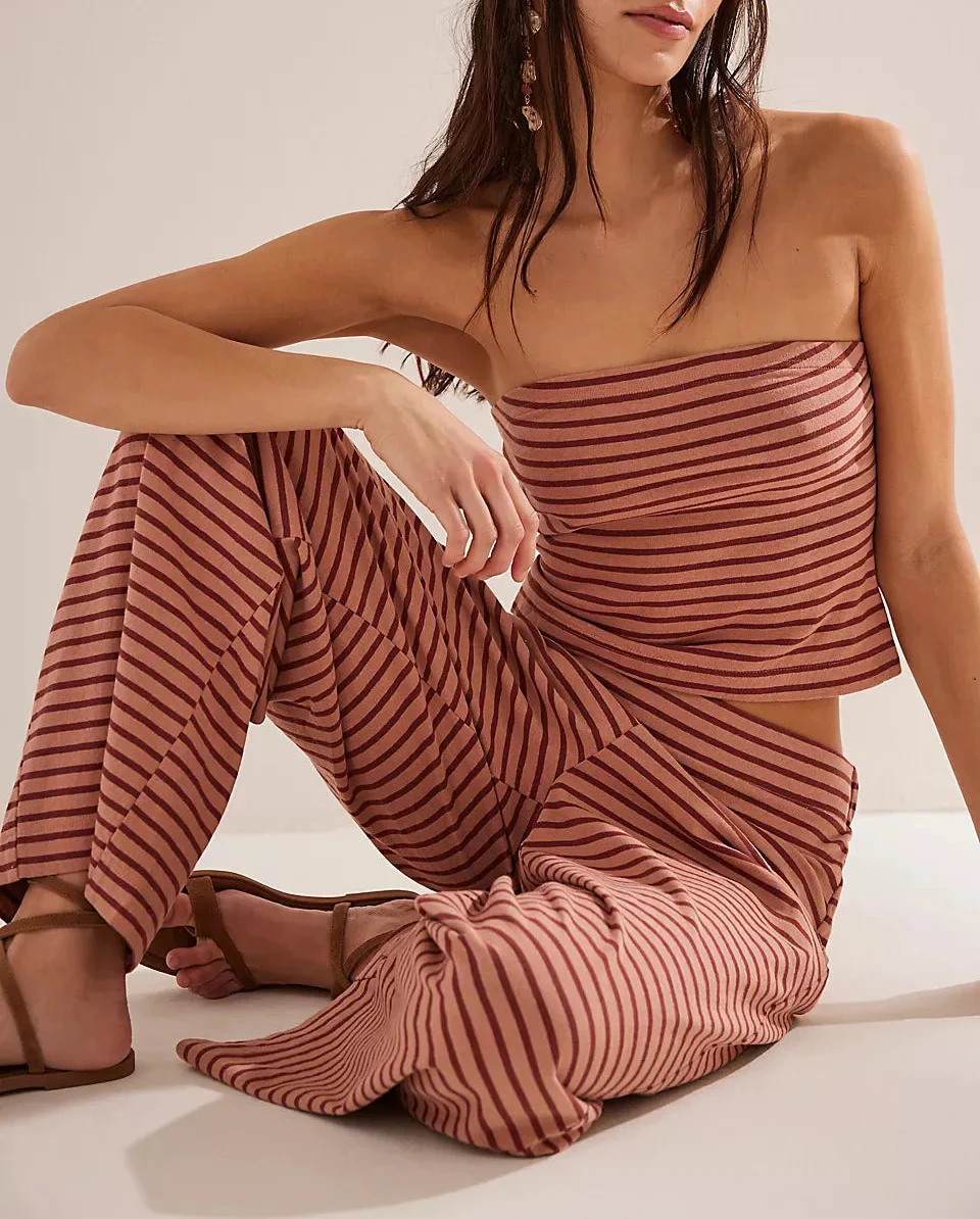 Romena Linen Striped Set