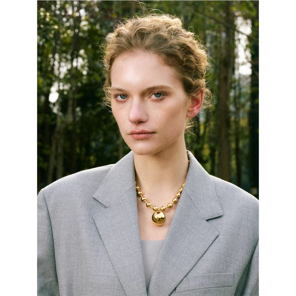 Liré Bold Star Beaded Necklace