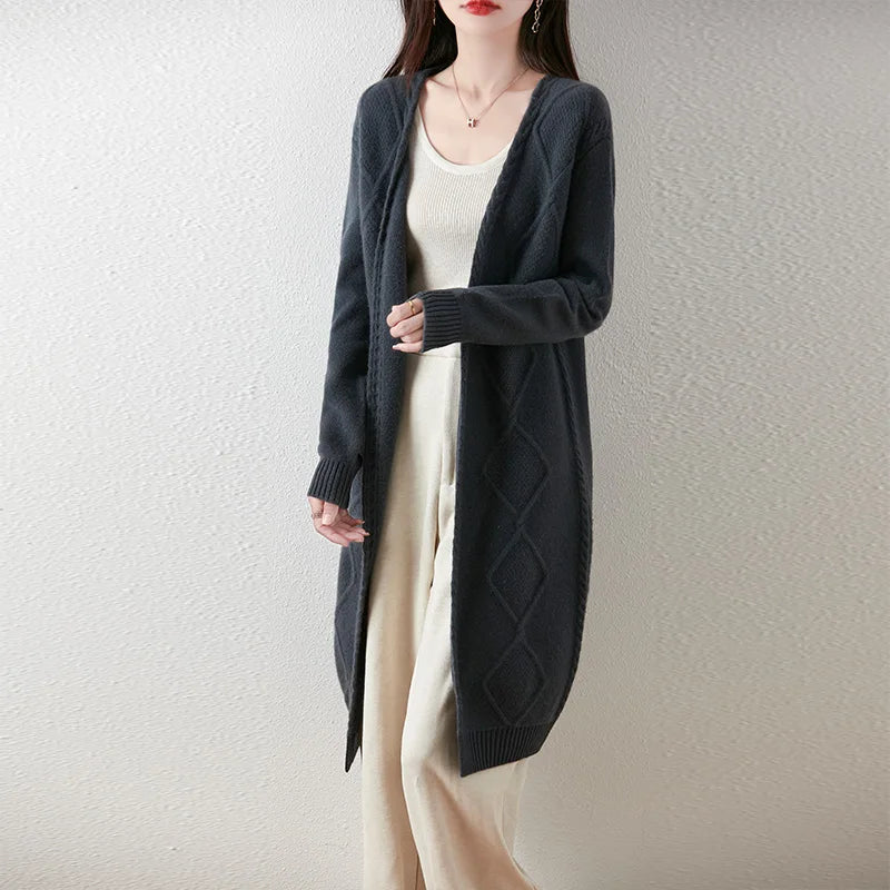 Copenhagen Cable-Knit Cardigan