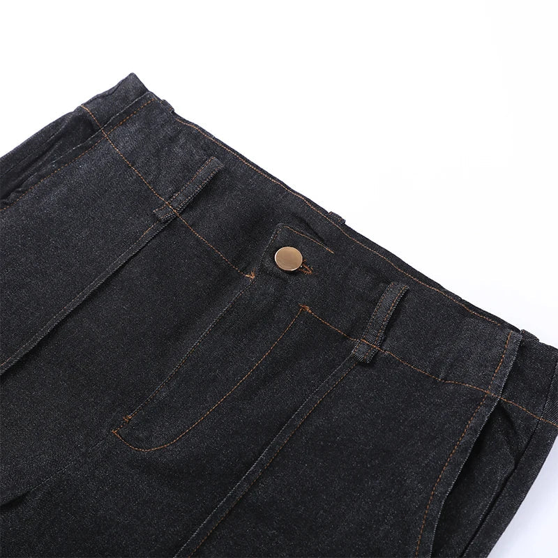 Marenza Button Denim Set