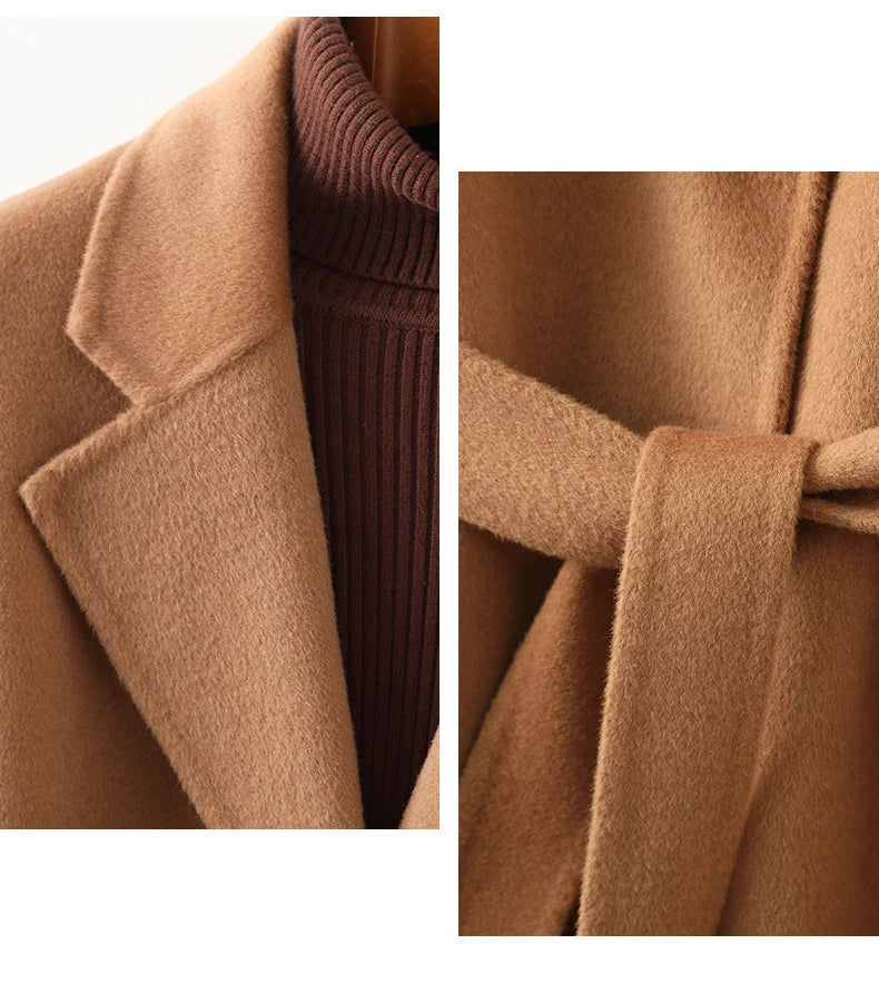 Winter Cinch Woolen Coat