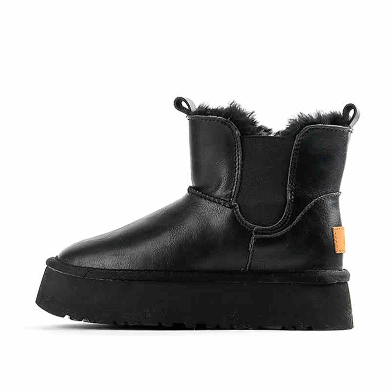 Women's Holmstead Leather Fur Boots