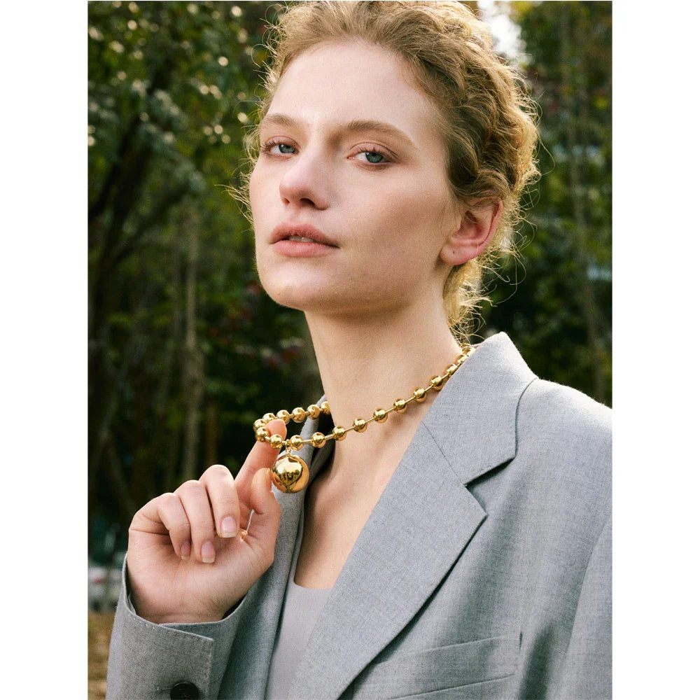 Liré Bold Star Beaded Necklace