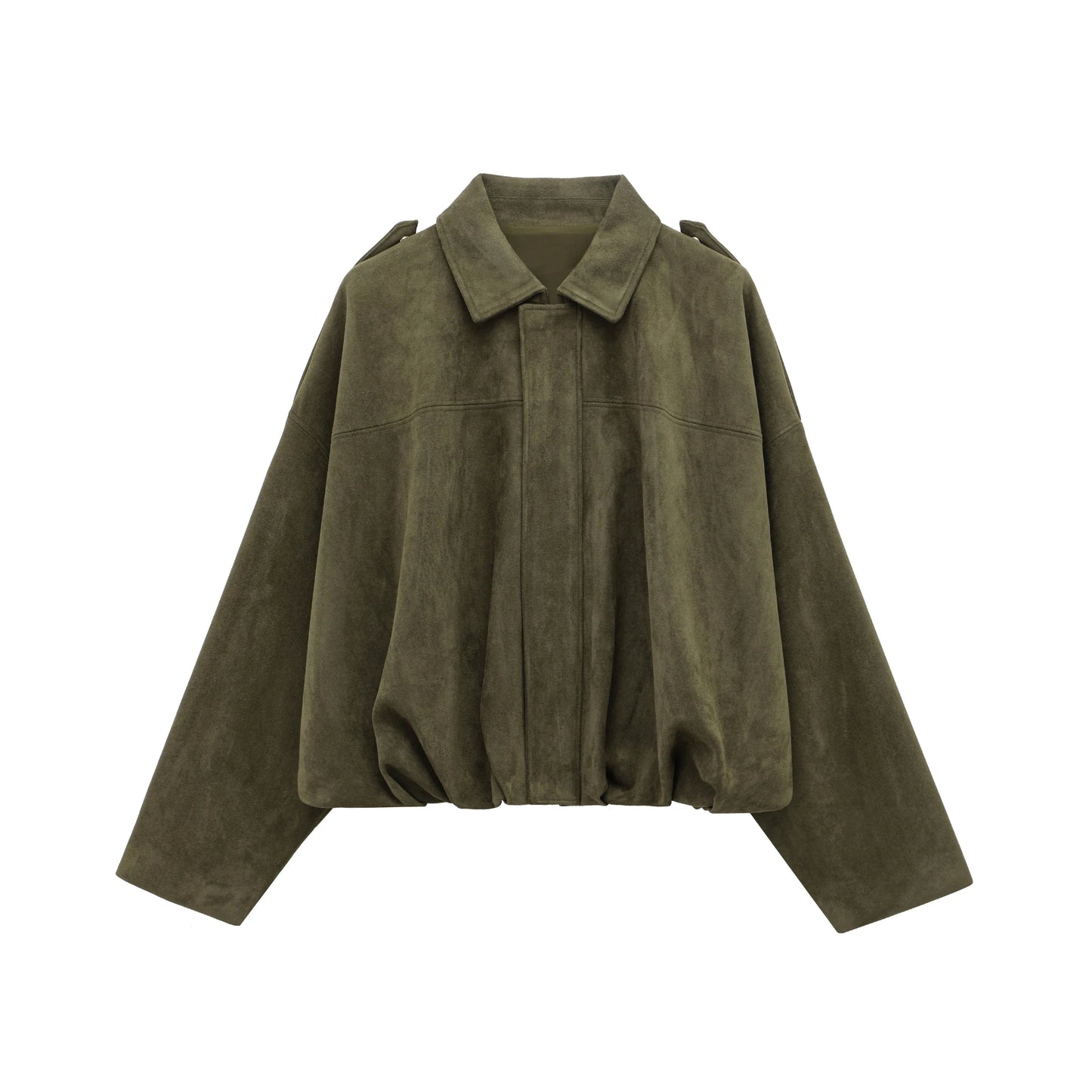 Arden Women's Suede Bomber