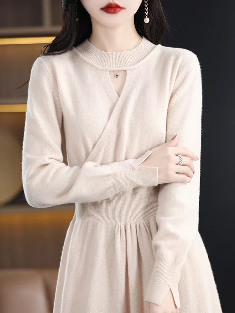 The Astoria Wool Dress