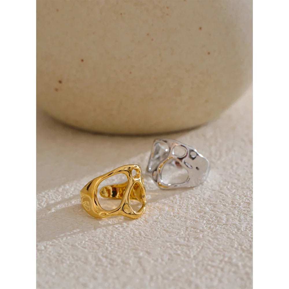 Forma Gold Open Ring