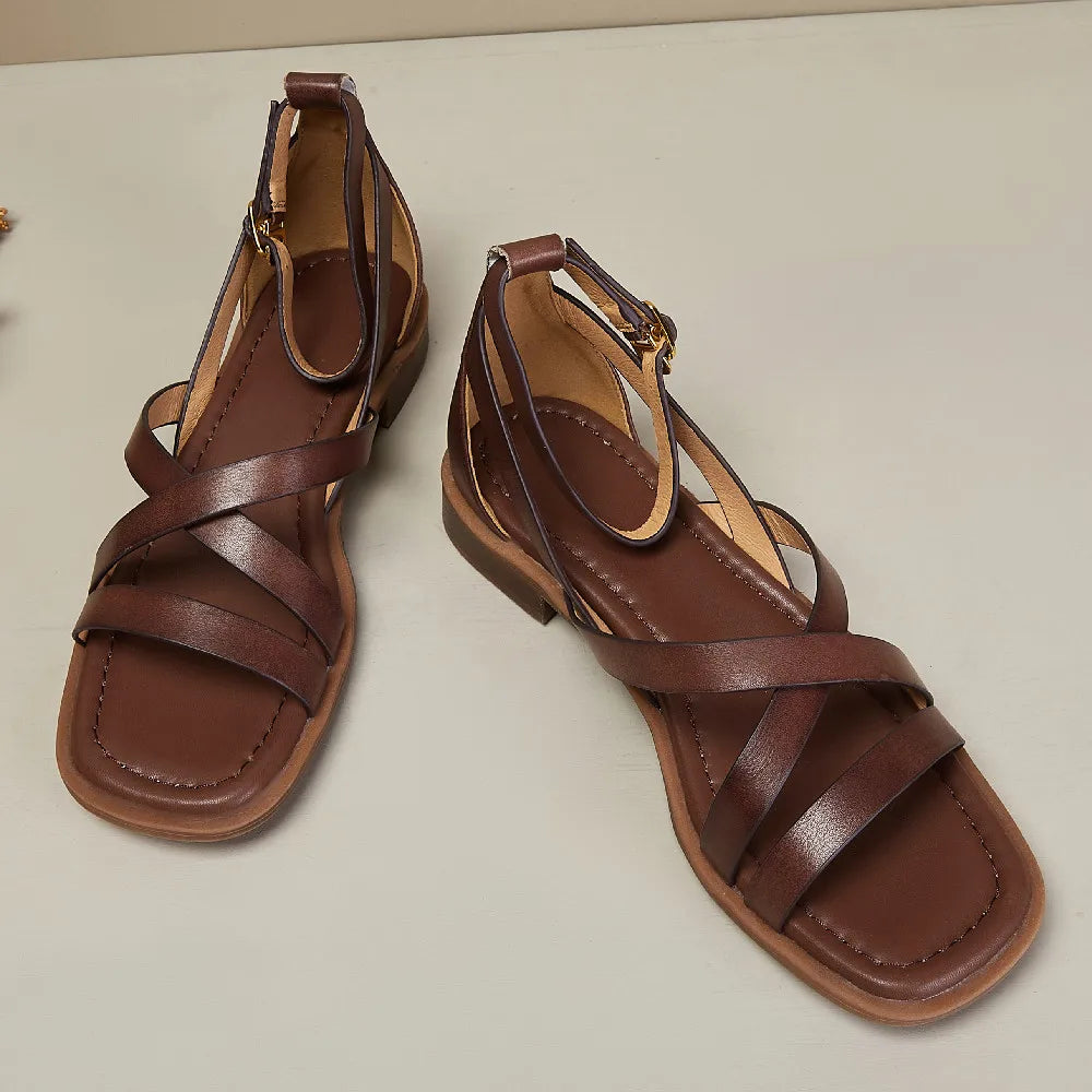 Ravello Crosswalk Orthopedic Leather Sandals