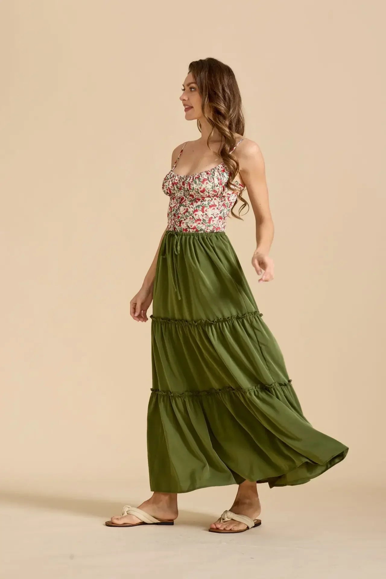 Lorette Meadow Maxi Skirt