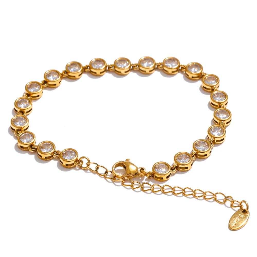 La Perla Di Luce 18k Gold Plated Gemstone Set